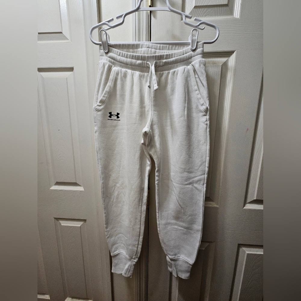 Under Armour Womens White Joggers